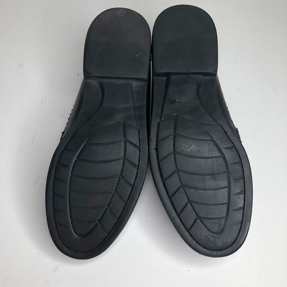 Giorgio Brutini Leather Kiltie Tassel Woven Loafer - Picture 7 of 8